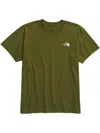The North Face Item O-neck Short-sleeved T-shirt In Green