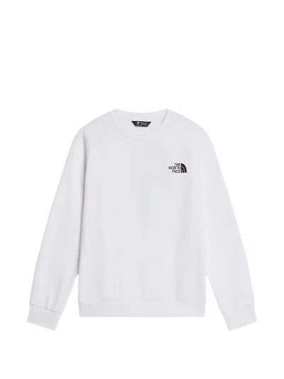 The North Face Kids' Evolution Box Logo-print Sweater In White