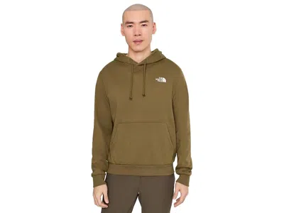 The North Face Evolution Box Nse Regular Hoodie Men's Sweatshirt Caraway Seed: Md, Cotton/polyester In Green