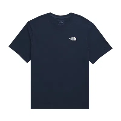 Pre-owned The North Face Evolution Box Nse Regular Short-sleeve Tee 'summit Navy' | Blue | Men's Size S
