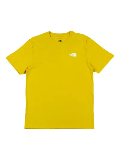 The North Face Evolution Box T-shirt In Yellow