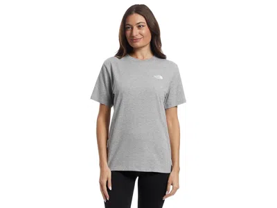 The North Face Evolution Emb Relaxed Short Sleeve T-shirts In Gray