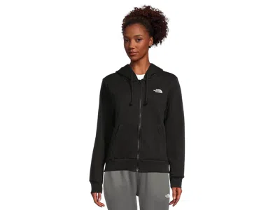 The North Face Evolution Embroidered Full Zip Hoodie In Blue