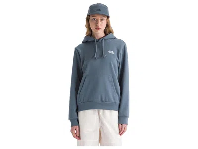 The North Face Evolution Embroidered Hoodie In Blue
