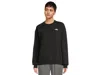 The North Face Evolution Embroidered Oversized Crew In Black