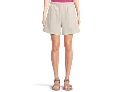The North Face Evolution Embroidered Shorts In Neutral