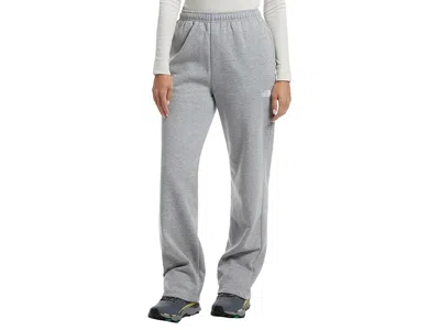 The North Face Evolution Embroidered Straight Leg Pants In Gray