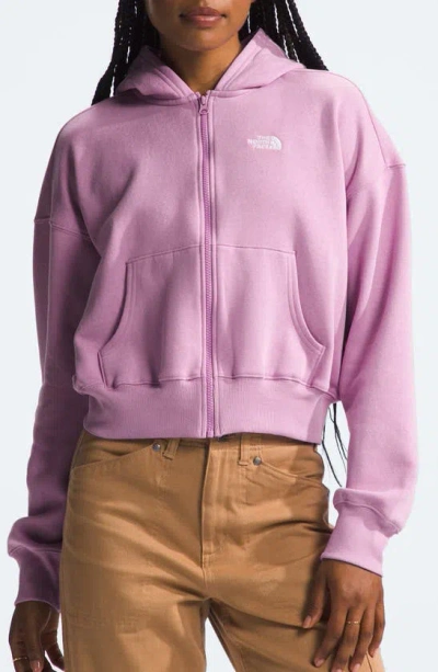 The North Face Evolution Full-zip Hoodie In Mineral Purple