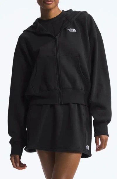 The North Face Evolution Full-zip Hoodie In Tnf Black