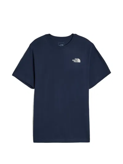 The North Face Evolution Nse Box Crew-neck T-shirt In Blue