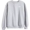 The North Face Evolution Oversize Crewneck Sweatshirt In Tnf Light Grey Heather
