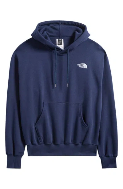 The North Face Evolution Pullover Hoodie In Summit Navy