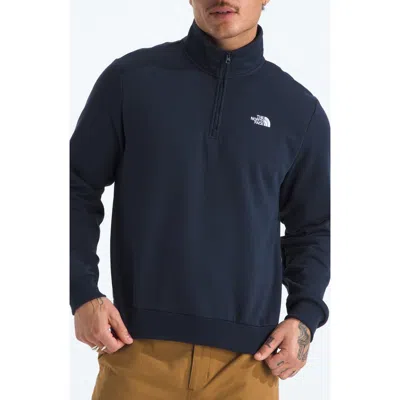 The North Face Evolution Quarter Zip In Blue