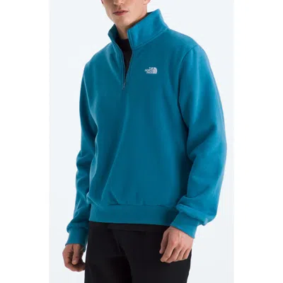 The North Face Evolution Quarter Zip In Blue