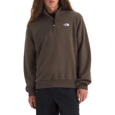 The North Face Evolution Quarter Zip In Brown