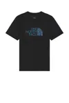 The North Face Evolution Regenerative Ink Half Dome Tee In Black