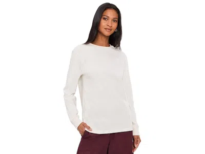 The North Face Evolution Simple Dome Long-sleeve T-shirts In White