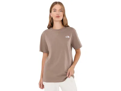 The North Face Evolution Simple Dome Relaxed Short Sleeve T-shirts Women's Clothing Garnet: Lg, Cotton/polyester