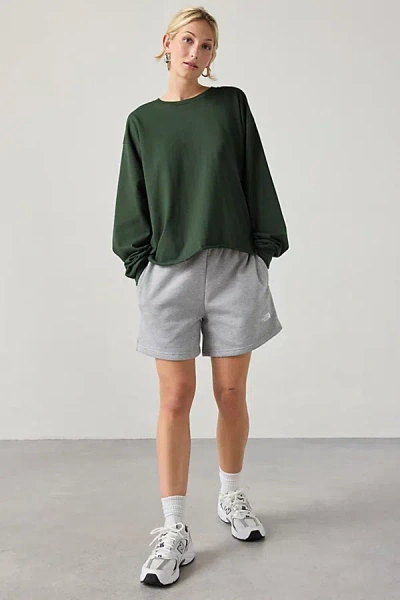 The North Face Evolution Simple Dome Short In Grey, Women's At Urban Outfitters In Gray