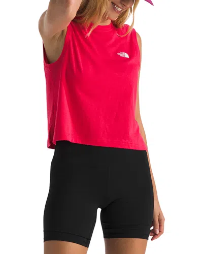 The North Face Evolution Tank In Hibiscus