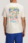 The North Face Essential Expedition Back Print Tee In White