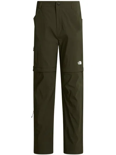 The North Face Exploration Convertible Straight-leg Pants In Black