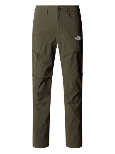 The North Face Exploration Zip-pocket Trousers In Green