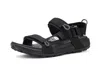The North Face Explore Adjustable Strap Sandal In Black