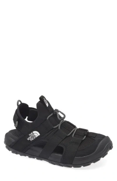 The North Face Explore Camp Sandal In Black/black