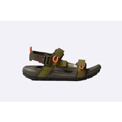 The North Face Explore Camp Sandal Olive In Green