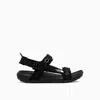 The North Face Explore Adjustable Strap Sandal In Black