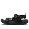 The North Face Explore Adjustable Strap Sandal In Black