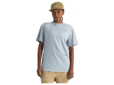 The North Face Explore Pin Relaxed Short Sleeve T-shirts In Blue