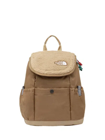 The North Face Explorer Logo Kids Backpack In Brown