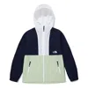 The North Face Exploring Wind Jacket 'green' In Blue