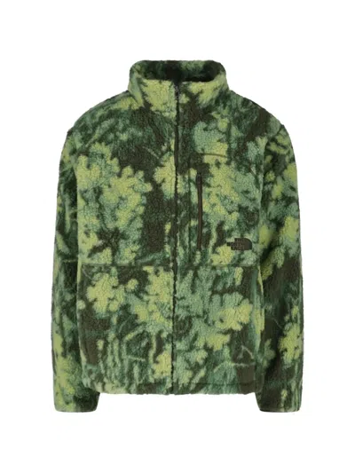 The North Face Jacket Extreme Pile 2 With Print In Green