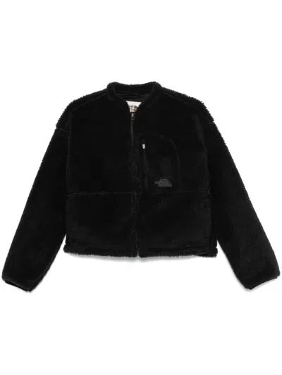The North Face Logo-embroidered Zipped Jacket In Multi