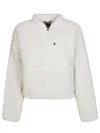 The North Face Extreme Pile 2 Fz Jacket In White