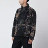 The North Face Mens Tnf Black Light Refract Extreme Pile High-neck Woven Sweatshirt Xl In Multi