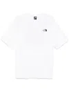 The North Face Crew Neck T-shirt In Bianca With Logo In White