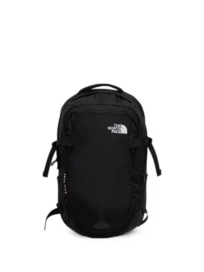 The North Face Fall Line Logo-embroidered Backpack In Black