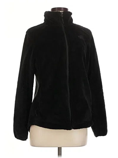 Pre-owned The North Face Faux Fur Jacket In Black