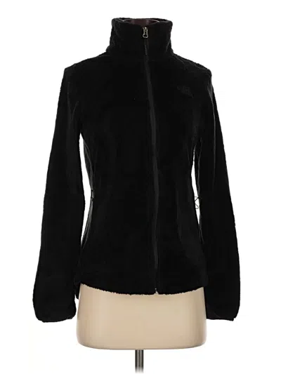 Pre-owned The North Face Faux Fur Jacket In Black