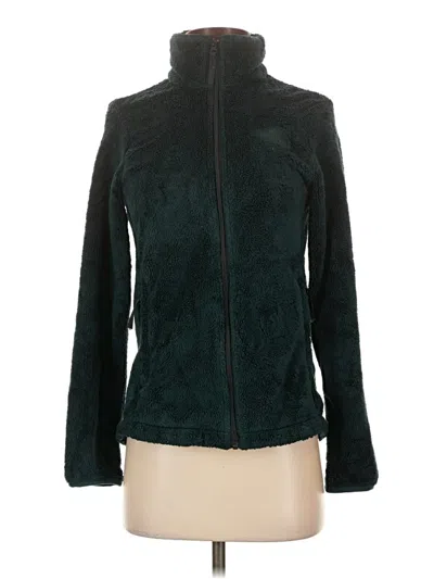Pre-owned The North Face Faux Fur Jacket In Teal