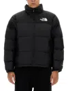 The North Face Retro Nuptse 1996 Recycled Material Jacket In Black