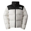 The North Face Feather Down High-neck Jacket 'beige' In White