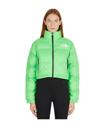 The North Face Feather Down High-neck Jacket In Multi