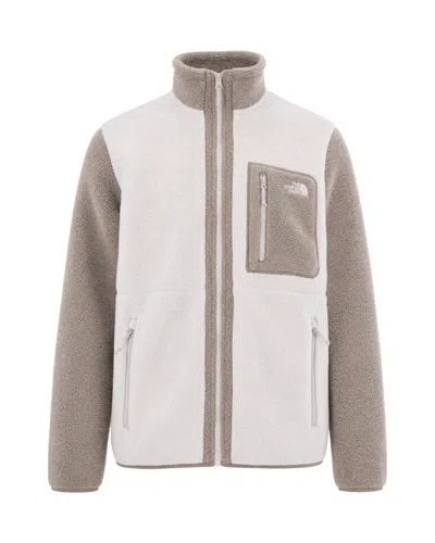 The North Face Felpa Pile Cumulus Cloud Stone In White