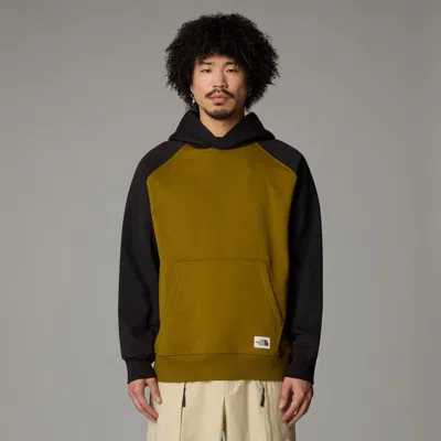 The North Face Female  Nf0a89fv5ho1 - Mn Heritage Hoodie Moss Green In Brown