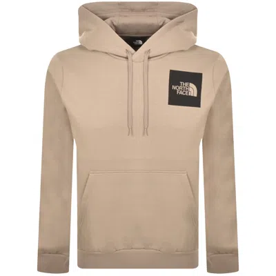 The North Face Fine Hoodie Beige In Brown